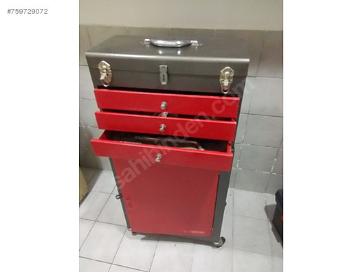 amerika dan tekerlekli alet dolabi