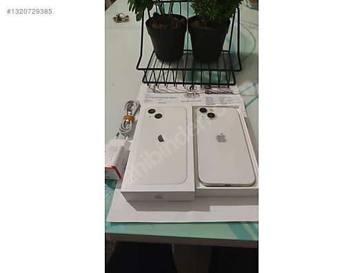 Apple / iPhone 13 / İPHONE 13 128 GB PİL 78 KUTU VE ŞARJ ALETİ