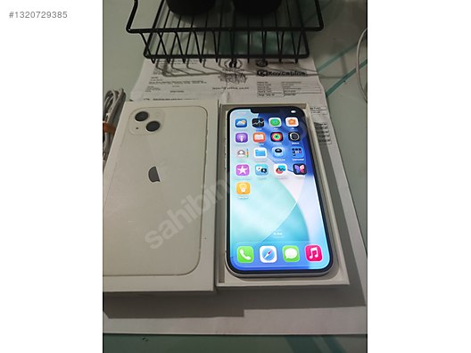 Apple / iPhone 13 / İPHONE 13 128 GB PİL 78 KUTU VE ŞARJ ALETİ