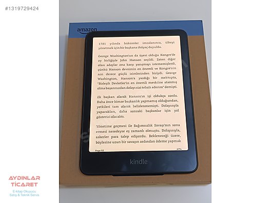 Amazon Kindle Colorsoft 16gb + Kılıf + 2 Yıl Garantili - Amazon