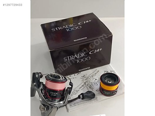 【中古品】SHIMANO STRADIC Ci4+C3000 Olta Makinesi / Shimano stradic ci4 1000 ( orijinal yedek kafalı
