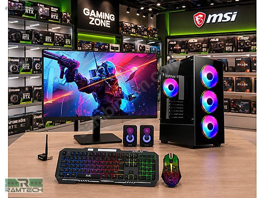 Toplama / i7 7700 | Gtx 1660s | 16GB Ram | 960GB SSD | 24'' 144hz