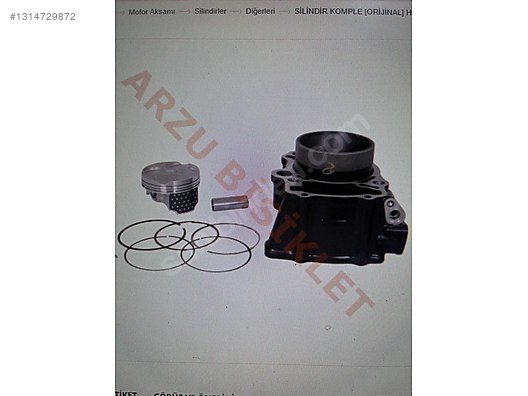 Motor / Honda CBR 250 Silindir piston set orjinal sahibinden.comda