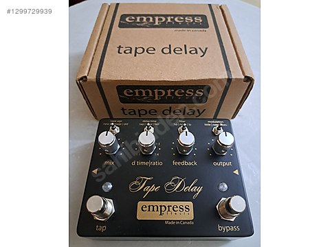 EMPRESS EFFECT TAPE DELAY - Efekt Pedalı ve Diğer Enstrüman Yan