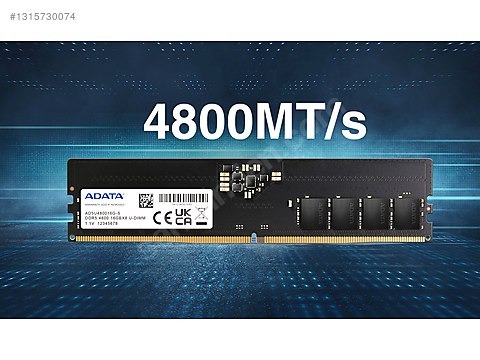 ADATA 32GB DDR5 RAM 4800MHZ PC BİLGİSAYAR RAMİİİ sahibinden.comda