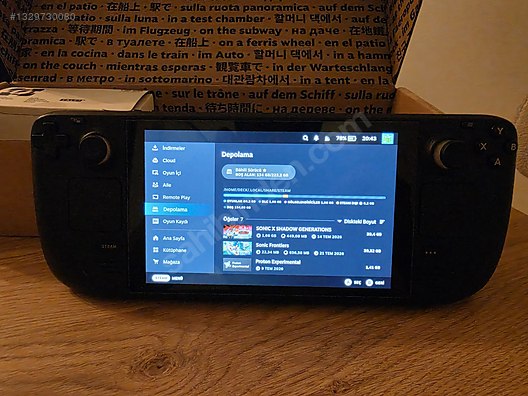 Steam Deck LCD 256GB sahibinden.comda - 1329730080