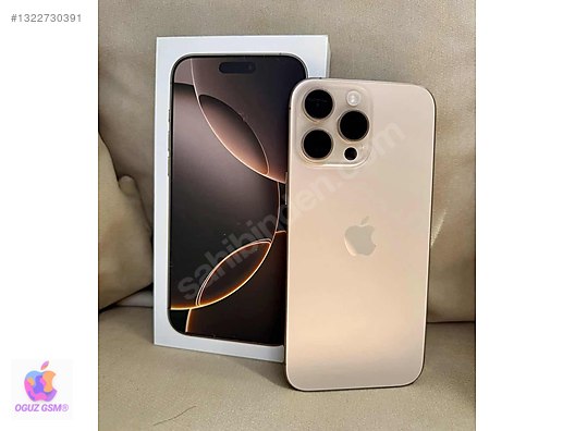 iPhone 16 Pro Max ゴールド 256GB Apple / iPhone 16 Pro Max / İPHONE 16PRO MAX 256GB [SIFIR KAPALI