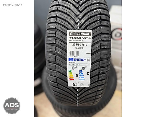 235/50R19 103W XL BRIDGESTONE TURANZA ALL SEASON 6 2026 ÜRETİM