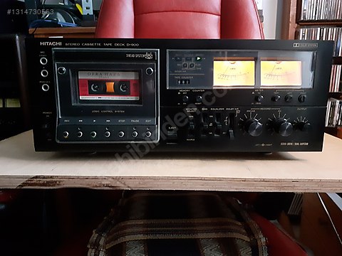 HITACHI D 900 TEMIZ 3 KAFA KASET DECK sahibinden.comda - 1314730563