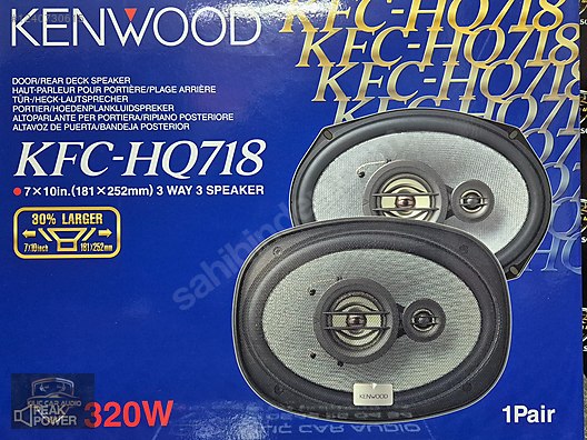 KENWOOD KFC-HQ718 BÜYÜK BOY OVAL HOPARLÖR BEKLENEN ÜRÜN - 1240730615