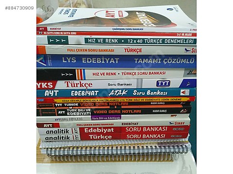 Universite Sinavina Hazirlik Kitaplari Ayt Tyt Soru Bankalar De Toplu Kitap Ve Dergi Satislari Sahibinden Com Da 884730909