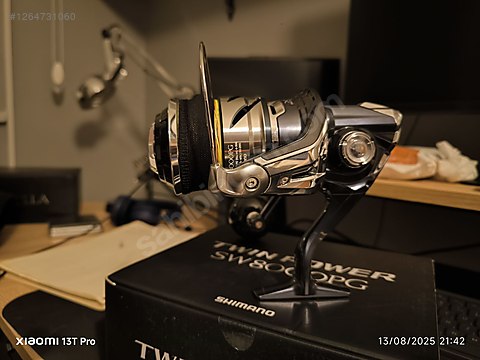 Olta Makinesi / Shimano twin power 8000 pg tr faturalı sahibinden