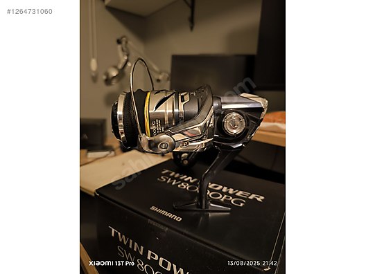 Olta Makinesi / Shimano twin power 8000 pg tr faturalı sahibinden