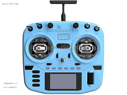 RadioMaster Boxer ELRS M2 Mavi RC Kumanda Drone Uçak Kumandası on