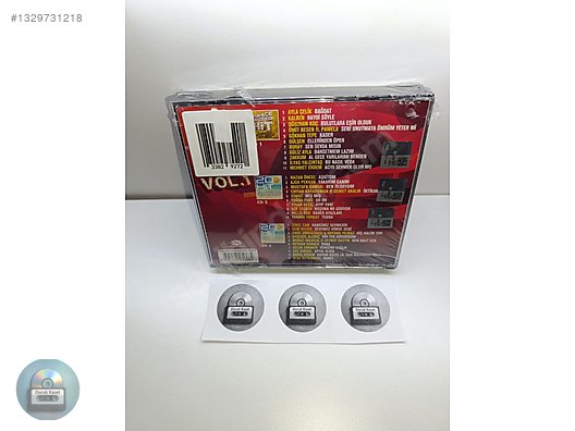 Türkçe pop 3 CD li box albüm, ücretsiz kargo - Müzik CD leri