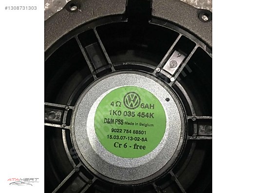 Speaker / Woofer / VOLKSWAGEN GOLF 5 ÖN KAPI HOPARLÖR 1K0035454K