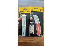 Katlanır Maket Bıçağı + 20 Yedek Bıçak Rolson