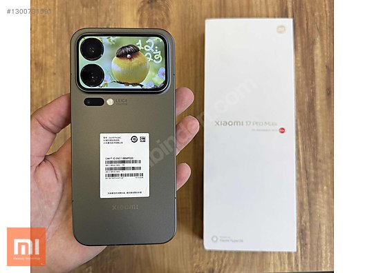 512 GB Siyah Xiaomi 17 Pro Max Cep Telefonu - 1300731591