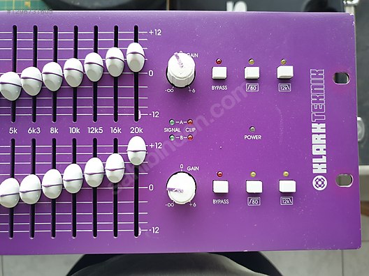 Klark Teknik Square ONE Graphic Equalizer on sahibinden.com