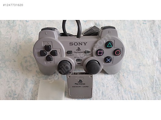 PS1 Gri Gamepad / A Seri - Kablolu Sony PlayStation 3 Oyun Kolu (Gamepad & Joystick)