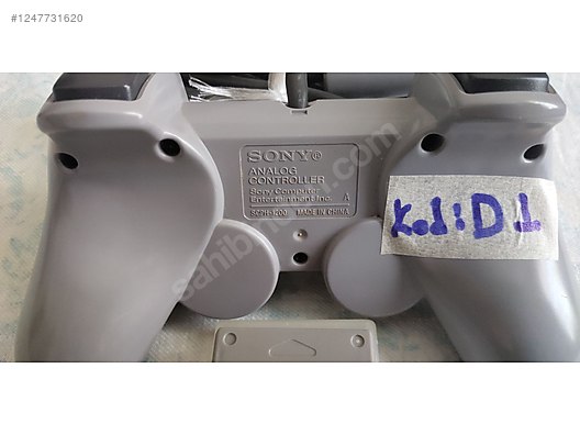 PS1 Gri Gamepad / A Seri - Kablolu Sony PlayStation 3 Oyun Kolu (Gamepad & Joystick)
