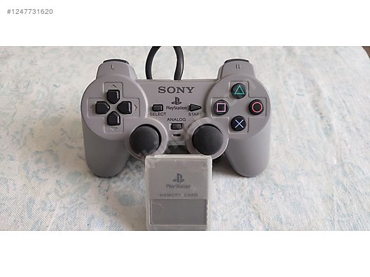 PS1 Gri Gamepad / A Seri - Kablolu Sony PlayStation 3 Oyun Kolu (Gamepad & Joystick)
