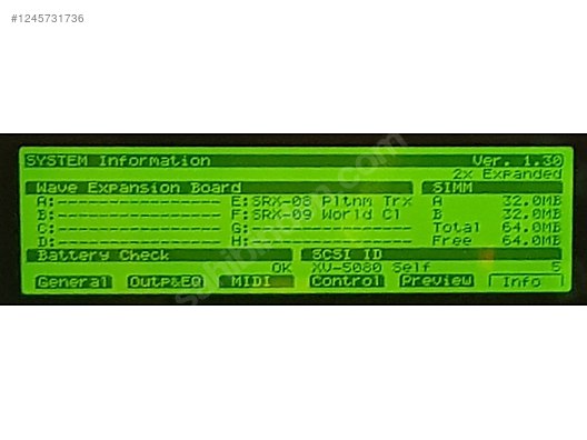 Roland SRX-09 World Collection Expansion Board - Synthesizer ve