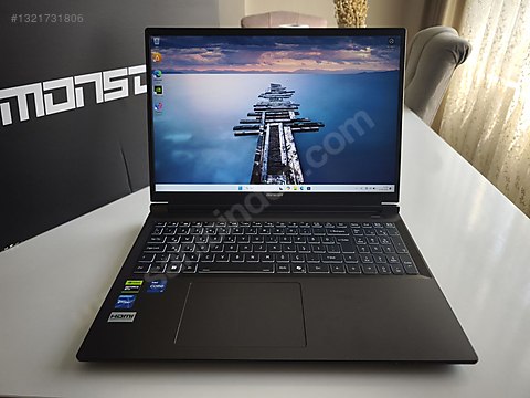 Monster / Monster rtx5060 i7 13700hx 16gb ram 165hz 20 ay
