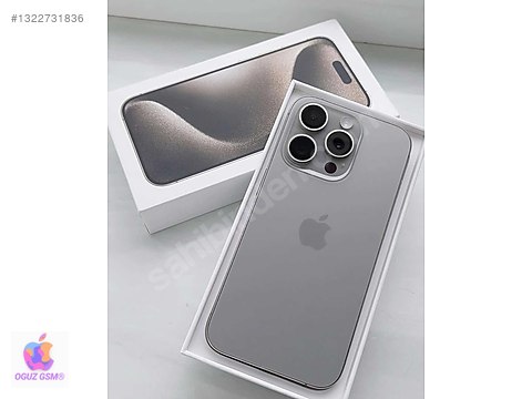 Apple / iPhone 15 Pro Max / İPHONE 15PRO MAX 256GB [SIFIR KAPALI