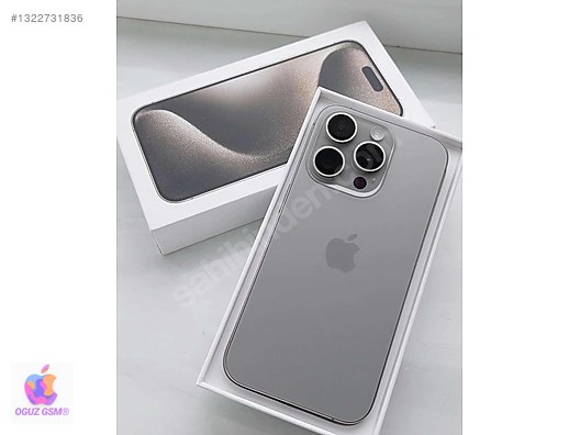 Apple / iPhone 15 Pro Max / İPHONE 15PRO MAX 256GB [SIFIR KAPALI