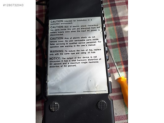 İkinci El ve Sıfır Alışveriş / Bilgisayar / Çevre Birimleri / Kesintisiz Güç Kaynağı (UPS)