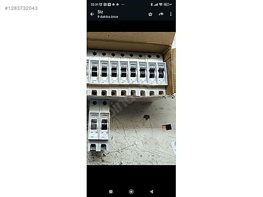 İkinci El ve Sıfır Alışveriş / Bahçe & Yapı Market / Yapı Malzemeleri / Elektrik Tesisatı / Sigorta