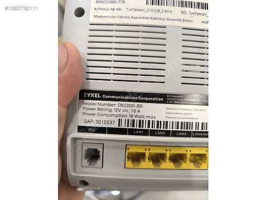 Zyxel wifi6 VDSL MODEM - VDSL Modem ilanları uygun fiyatlarıyla sahibinden.com'da