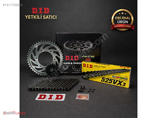 Şanzıman / Honda CBR 600RR DID 525 VX3 ZVM-X Zincir Dişli Set