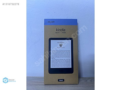 kindle Gen 11・第11世代 16 GB KINDLE PAPERWHITE GEN 11 BLACK 16 GB - TAKAS - KURYE !!!! - Amazon