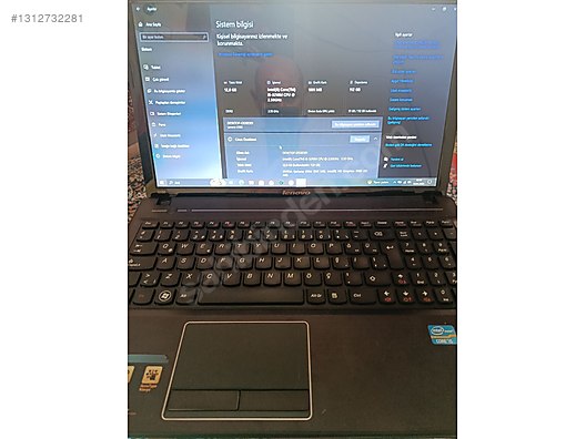 【終了】Lenovoノート　G550（T3000/4G/250G)⑨ Lenovo G550 39,6 cm (15,6 inç) dizüstü bilgisayar (Intel Pentium