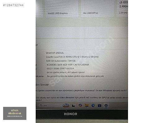 Used & Brand New Items / Computers / Laptops & Notebooks / Laptops / Honor