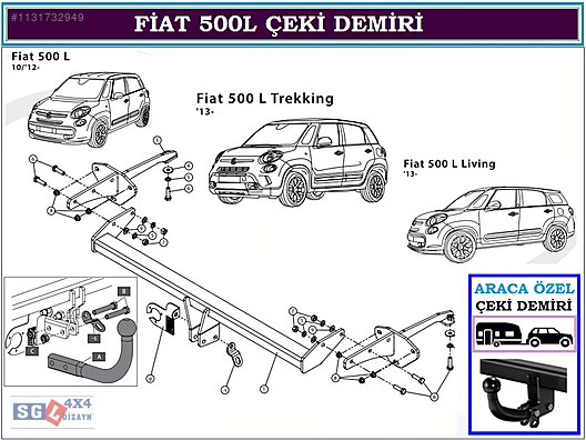 Fiat 500L, Accessories