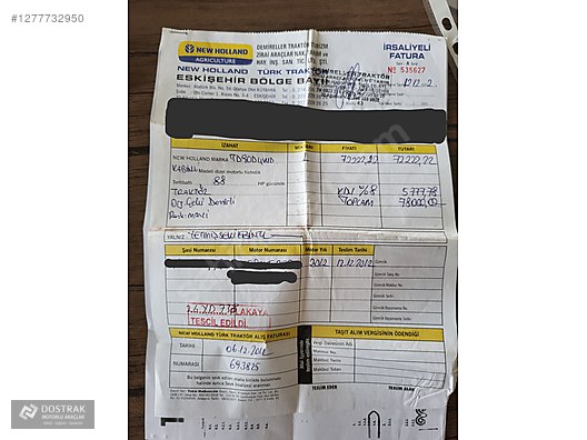 Machinery / Agricultural Machines / Tractors / New Holland / TD90D