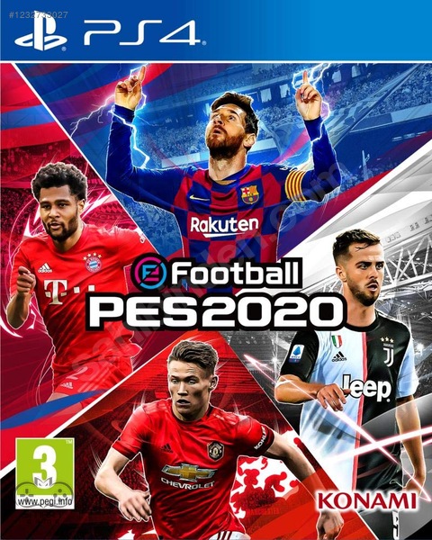 PES 2020 PS4 Oyun Türkçe Menü PES 20 --Sıfır--Stokta-- sahibinden.comda ...