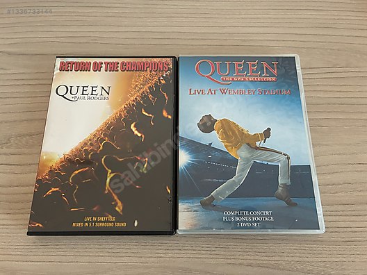 Queen DVD (bölünebilir lot) - Müzik Konser Görüntüleri sahibinden