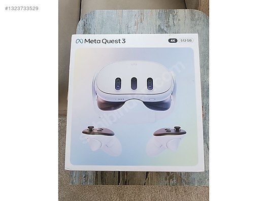 Meta Quest 3 512GB 3 günlük sahibinden.comda - 1323733529