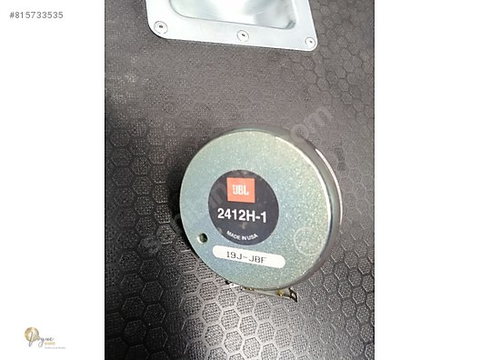 Jbl 2412h 1 Tiz Driver Hoparlor Ve Sahne Sistemleri Sahibinden Com Da 815733535