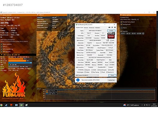 256 Sapphire Ekran Kartı