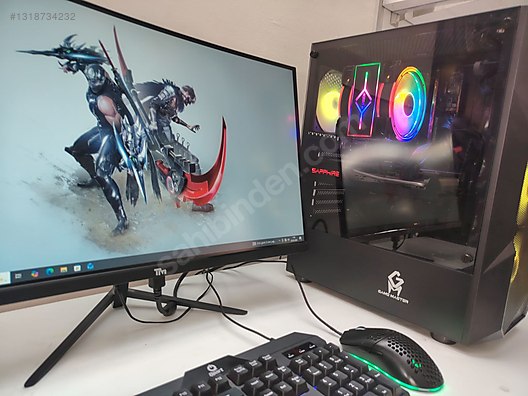Toplama / RYZEN 5 5500 RX 5600XT 16GB RAM 512GB SSD 24 İNÇ 180 HZ
