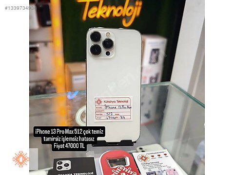 Apple / iPhone 13 Pro Max / iPhone 13 Pro Max 512 çok temiz