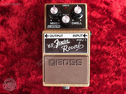 Boss FRV-1 '63 Fender Reverb - Efekt Pedalı ve Diğer Enstrüman Yan