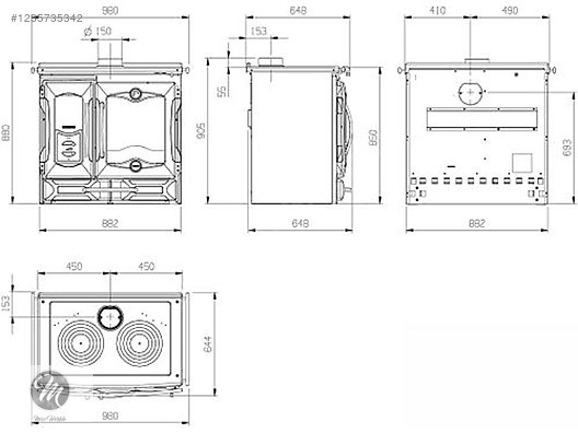 Used & Brand New Items / Garden & Home Improvement / Home Improvement / Heating / Heating Stove & Fireplace