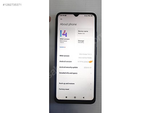 Used & Brand New Items / Cell Phones & Accessories / Cell Phones / Xiaomi / Redmi 12C