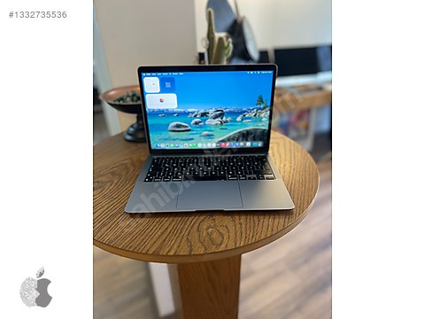 Apple Macbook / MACBOOK AİR M1 8 GB RAM 251 GB SSD SPACE GREY PİL